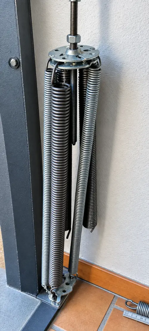 Normstahl tension spring for up-and-over garage door 2